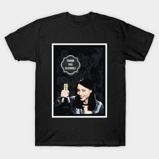 thank you alcohol - april ludgate T-Shirt